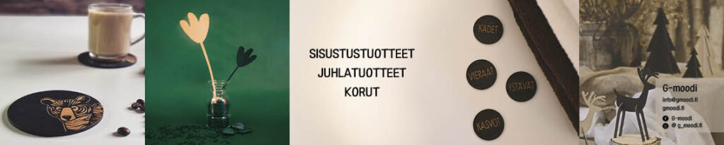 Taittotyöt, esiteet, bannerit